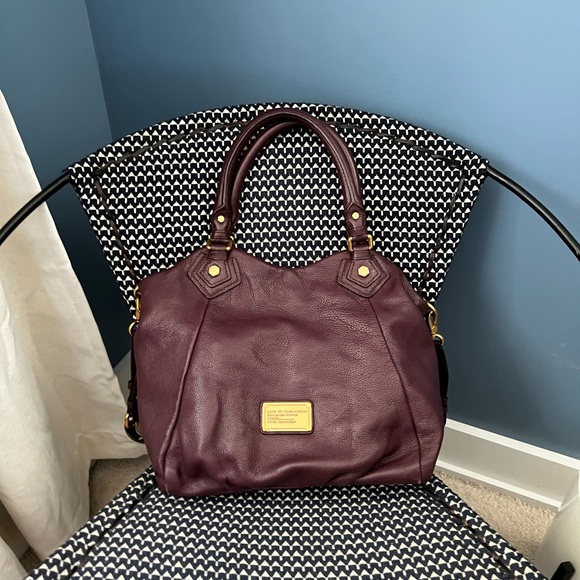 Mark Jacobs Leather Tote/Crossbody - Picture 1 of 11